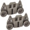 W10195417 Dishwasher Rack Roller Replacement 2-Pack 1