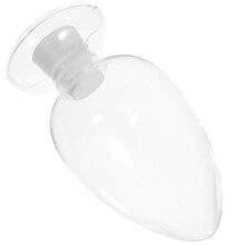 Frasco de vidro para amostras com suporte, 125 ml, transparente.