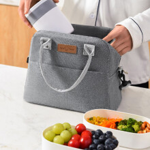 Sac à lunch isotherme portable pour le travail, les pique-niques et les voyages