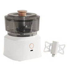 Elektrische knoflookhakker, roestvrijstalen mes, 13,5 cm