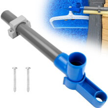 Bladschepset voor bovengrondse zwembaden – PVC, blauw