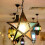 Star-shaped hanging candle lantern black 1
