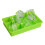 Bac à glaçons en silicone avec couvercle – Bac à glaçons compact pour 15 cubes 1