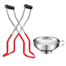 Set di pinze per conserve in acciaio inox – 2 pezzi
