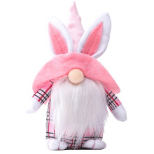 Gnomo de Páscoa de Pelúcia, Anão Sem Rosto, 22cm