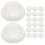 20pc White PP Seashell-Shaped Gift Boxes 1