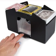 Speelkaarten met automatische schudmachine, geen handmatige schudmachine nodig.