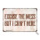 Placa de metal vintage 8x12 polegadas 1