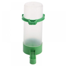 Alimentador automático de água para pássaros em plástico, pacote com 4 unidades.
