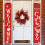 Weihnachtsbanner-Set, 32 x 180 cm, Oxford-Gewebe 1
