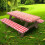 MGEZCOO fitted rectangle tablecloth 30x72 in black plaid 1