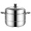 Stainless Steel Steamer Pot 28cm 300g Double Layer 1