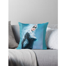 Poszewka na poduszkę AIVO Felicia Hardy Black Cat Linen
