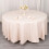 Premium Polyester Round Tablecloth 108" 1