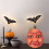 Decoração de abóbora de Halloween estilo vintage e divertido 3