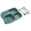 Wheat Kids Dinnerware Set Cartoon Plate Spoon Fork 4-Piece 1