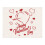 Valentine's Day Linen Placemat Digital Print 4-Pack 1