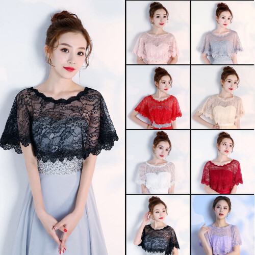 Women's chiffon shawl for evening and wedding events