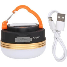 MEIHE 300 Lumen USB oplaadbare magnetische LED-campinglamp voor buitenverlichting (gouden ring)