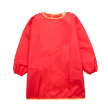 Kids Art Apron Long Sleeve Red 2-3 Years