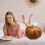 Halloween pumpkin throw pillow plush fall decor 5