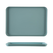 Rectangular kitchen tray with lid nonstick oven-safe