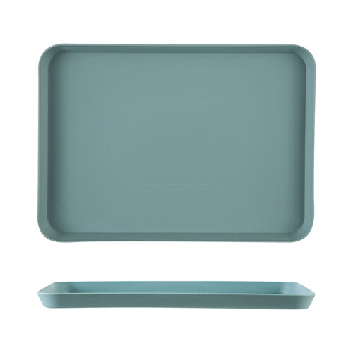 Rectangular kitchen tray with lid nonstick oven-safe