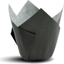 Tulip Paper Baking Cups Black 300 Count