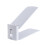 Shoe Display Stand Rack White Leather Shoe Shelf 1 Pack 1