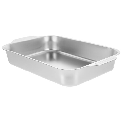 Stainless Steel Roasting Pan Rectangular 13x9 Inch