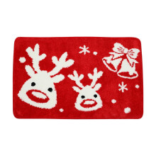 Christmas bathroom rug 24 x 16 inches soft absorbent