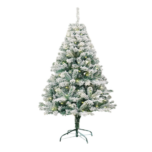 LED Hinged Spruce Artificial Christmas Tree 120cm