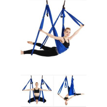 Yoga hangmat schommel met anti-zwaartekracht, lucht-elastisch, voor ontspanning, hoge weerstand, draagvermogen 900 kg