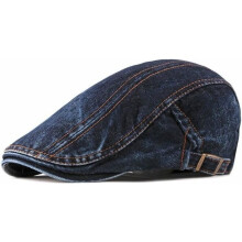 Heren- en damespet van gewassen denim voor de lente en zomer - [924B5C3]