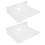 Étagère murale réglable en acrylique transparent (2 pièces) 1