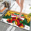 Tapis de porte de Noël pour l'entrée extérieure 1