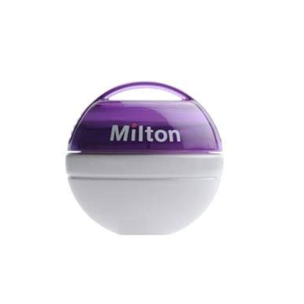 Milton Mini Portable Soother Steriliser Purple Baby Pacifier Sterilizer Portable Cleaner