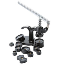 Complete Watch Repair Kit - Brand - Watchmaker's Press/Position - Includes Pressing Blocks - Black