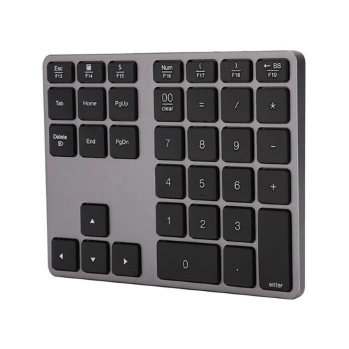 Numeric keypad - SALUTUYA - BT308 - 35 keys - Ultra-thin - Wireless Bluetooth 5.0