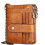 Men's Leather Wallet, RFID-blocking Men's Wallet, Orange Hasp Wallet 1