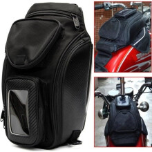 Magnetic Motorcycle Saddle Backpack Tank Bag Waterproof Cover Multifunctional