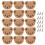 15 Furniture Knobs, Wooden Drawer Knobs, Wooden Cupboard Knobs, Bear Drawer Knobs for Children, Dresser, Drawers 1