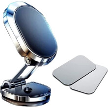 Foldable Magnetic Car Phone Holder with 360 Foldable Base, Universal Car Phone Holder