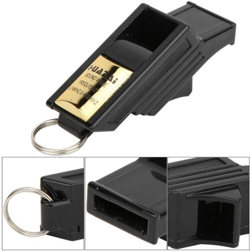 HAG Professional ABS Competition Referee Whistle Gold Black