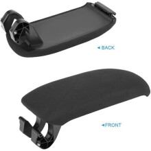 Black fabric center console armrest cover for Audi A3 8P / A5 2003-2013 8P0864245P-TIP