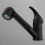 Black Mixer Tap with Pull-Out Spray - SUPER - 1/2 Inch - Brass Kitchen Sink Hose 1