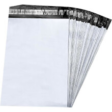 50pcs Plastic Shipping Envelopes, Clothing Parcel Packaging, Sending Pouches, Self-Adhesive Parcel Bags, Opaque Bags (3446cm)