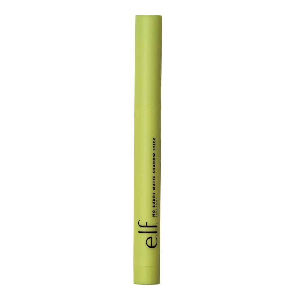 E.l.f. No Budge Matte Shadow Stick, One-Swipe Cream Eyeshadow Stick, Long-Wear & Crease Resistant, Matte Finish, Vegan & Cruelty-Free, Lava Lamp Not,Specified