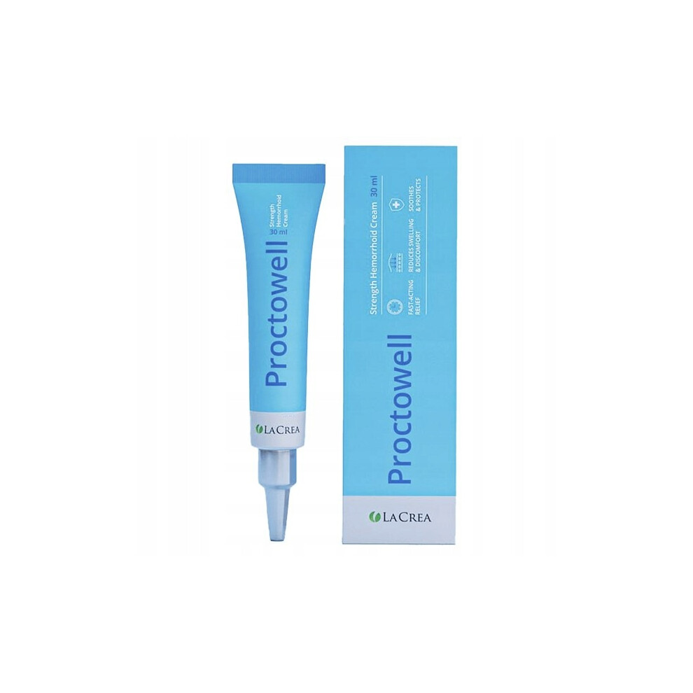 Cream Proctowell 30 Ml For Haemorrhoids With Aloe Vera, Pure, Organic