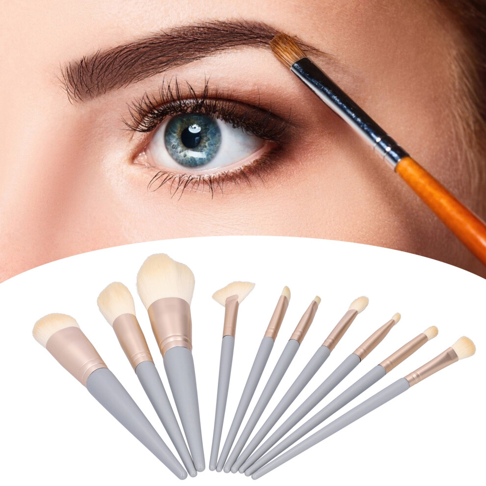10 Pcs Soft Bristle Brush Kit